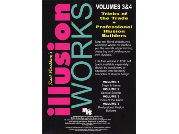 Illusion Works - Volumes 3 & 4 by Rand Woodbury - DVD