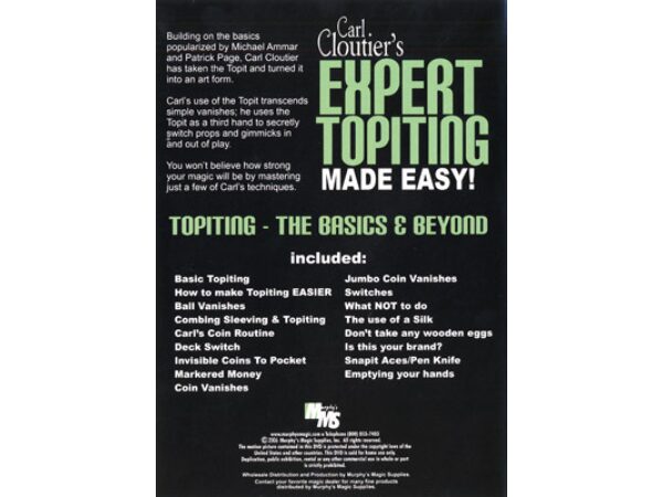 Expert Topiting Made Easy by Carl Cloutier - DVD