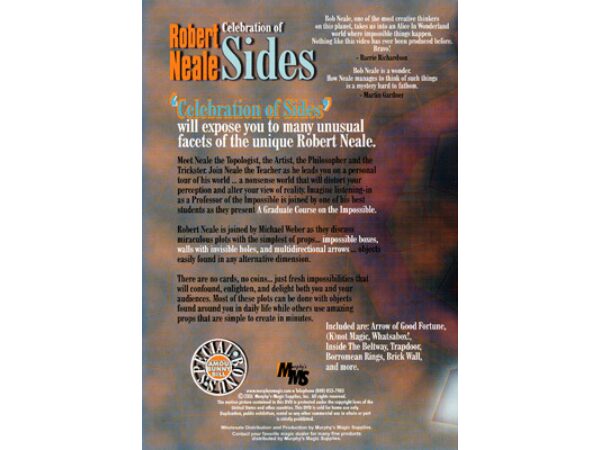 Celebration Of Sides by Robert Neale - DVD