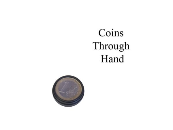 Coins Through Hand by Bazar de Magia - Trick