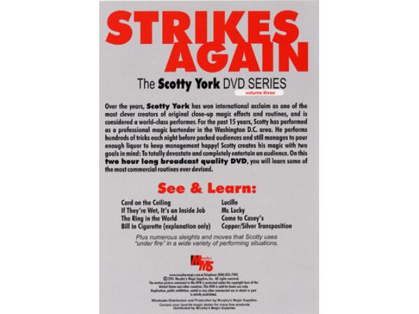 Scotty York Vol.3 - Strikes Again - DVD