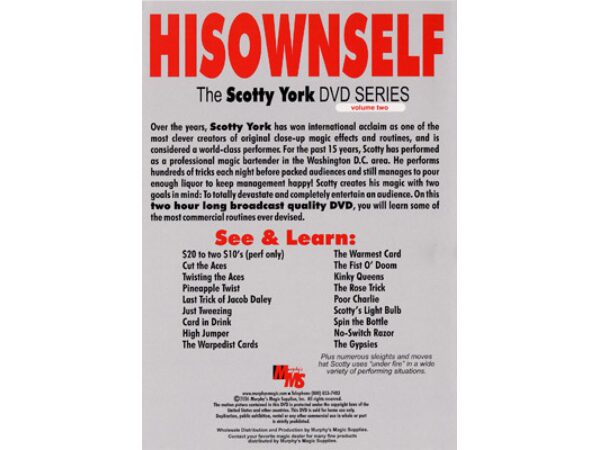 Scotty York Vol.2 - Hisownself - DVD