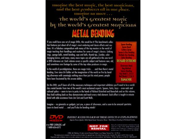 Metal Bending (World's Greatest Magic) - DVD by L&L publishing