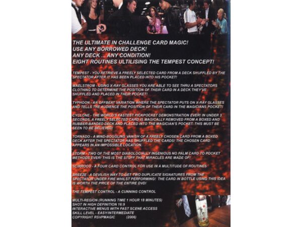 Tempest Concept by Andrew Normansell & RSVP - DVD