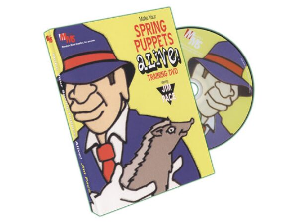 Make Your Spring Puppets Alive - Training DVD by Jim Pace - DVD