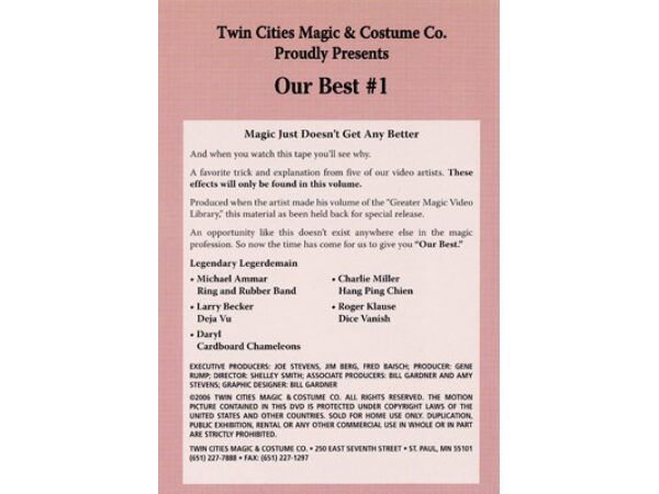 Greater Magic Volume 13 - Our Best #1 - DVD