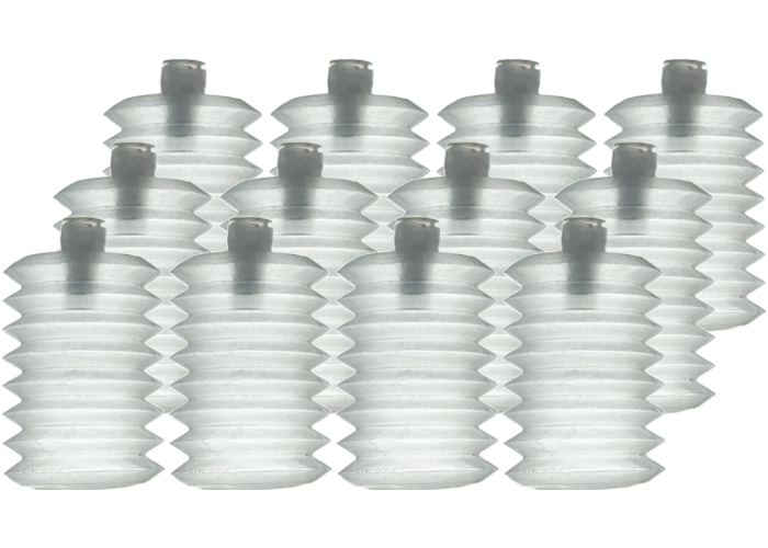 Squeaker Accordian Double-Voice - Medium (12 Pack)