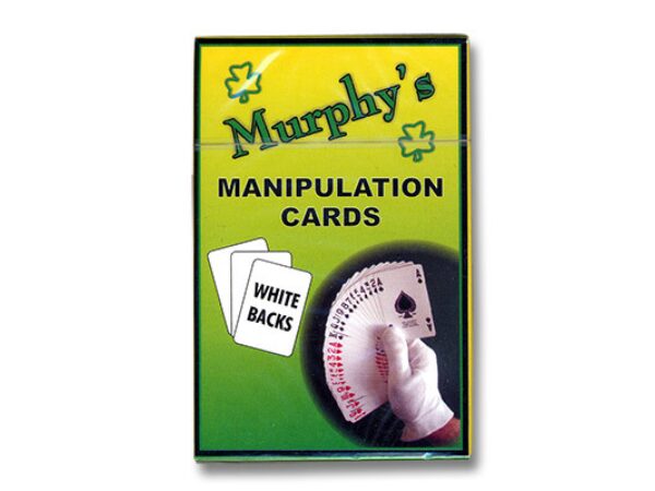 Manipulation Cards - WHITE BACKS(For Glove Workers) by Trevor Duffy - Trick