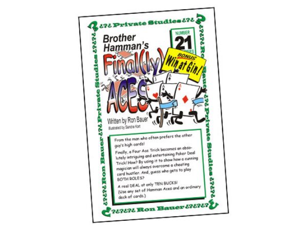 Ron Bauer Series: #21 - Brother Hamman's Final(ly) Aces - Book
