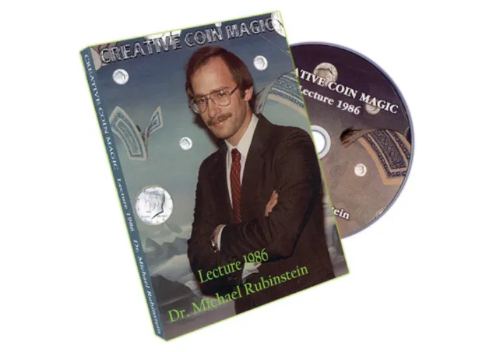 Creative Coin Magic - 1986 Lecture by Dr. Michael Rubinstein - DVD