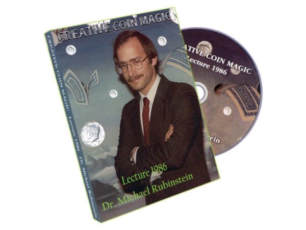 Creative Coin Magic - 1986 Lecture by Dr. Michael Rubinstein - DVD