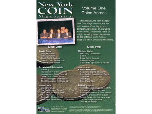 New York Coin Seminar Volume 1: Coins Across - DVD