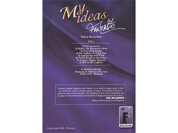 My Ideas Vol. 1 by Fantasio - DVD