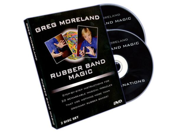 Rubber Band Magic (2 DVD Set) by Greg Moreland - DVD