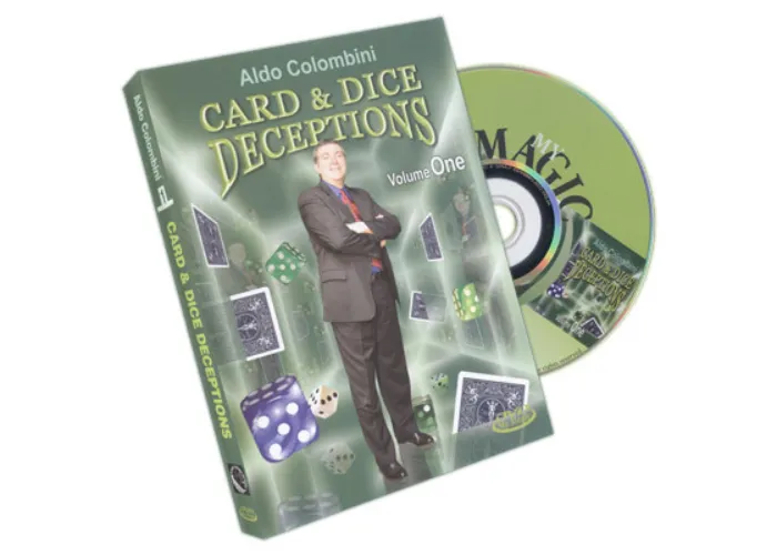 Card & Dice Deceptions Volume One by Aldo Colombini - DVD