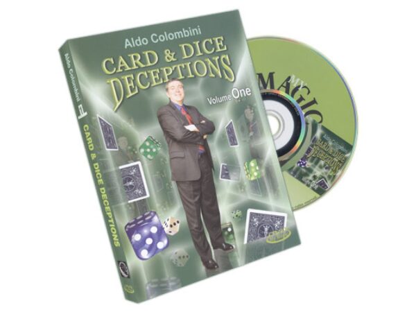 Card & Dice Deceptions Volume One by Aldo Colombini - DVD