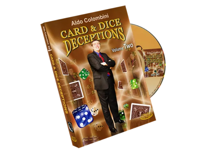 Card & Dice Deceptions Volume Two by Aldo Colombini - DVD