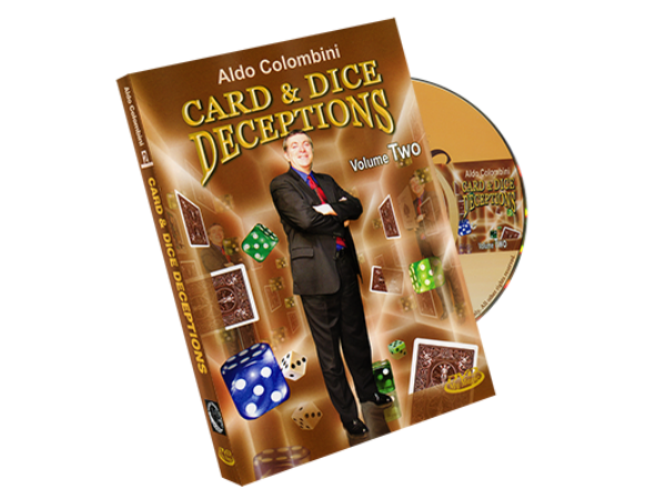 Card & Dice Deceptions Volume Two by Aldo Colombini - DVD