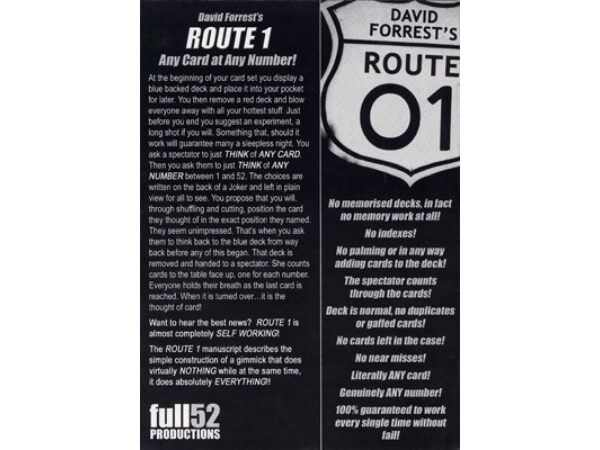 Route 1 by David Forrest - Trick
