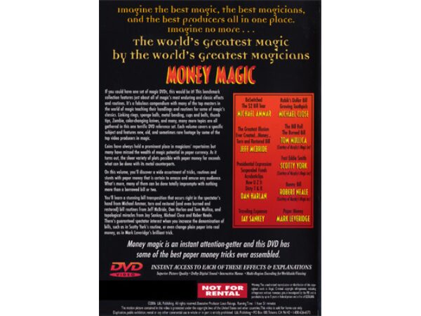 Money Magic (World's Greatest Magic) - DVD