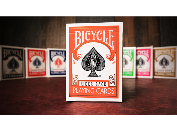 Bicycle Orange Playing Cards by USPCC