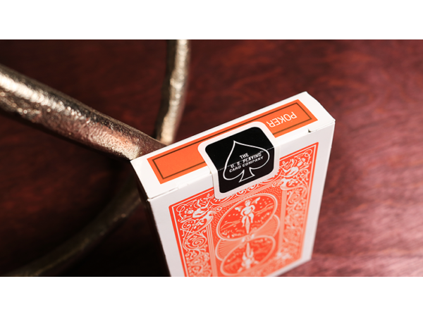 Bicycle Orange Playing Cards by USPCC