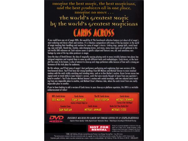 Cards Across (World's Greatest Magic) - DVD