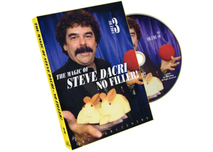 No Filler #3 by Magic of Steve Dacri - DVD