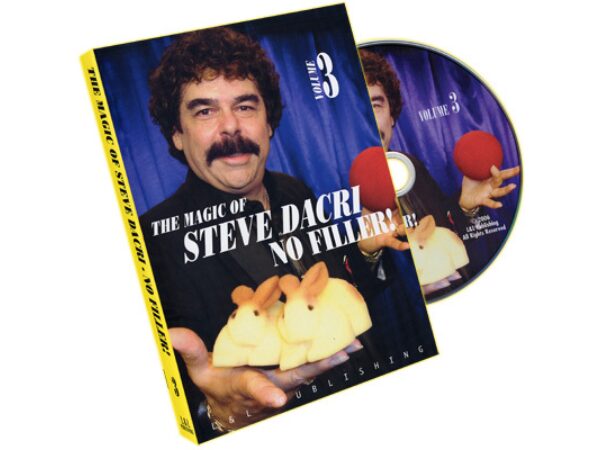 No Filler #3 by Magic of Steve Dacri - DVD