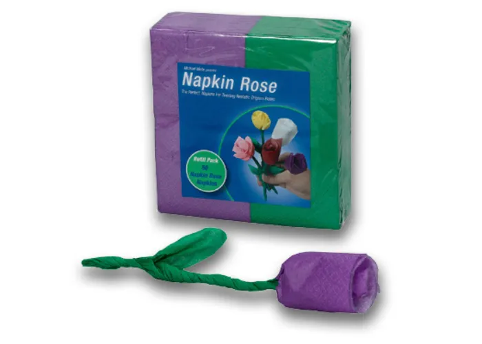 Napkin Rose - Refill (Purple) by Michael Mode - Trick