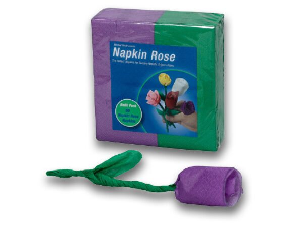 Napkin Rose - Refill (Purple) by Michael Mode - Trick