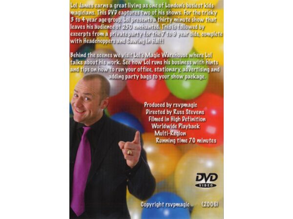 Loads-A-Lolly by Lol James & RSVP - DVD
