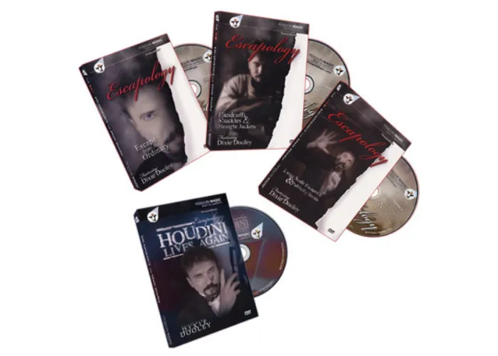 Escapology Volumes 1-3 + Bonus: Houdini Lives (4 DVD Set) by Dixie Dooley - DVD