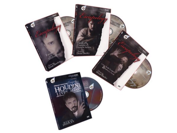 Escapology Volumes 1-3 + Bonus: Houdini Lives (4 DVD Set) by Dixie Dooley - DVD