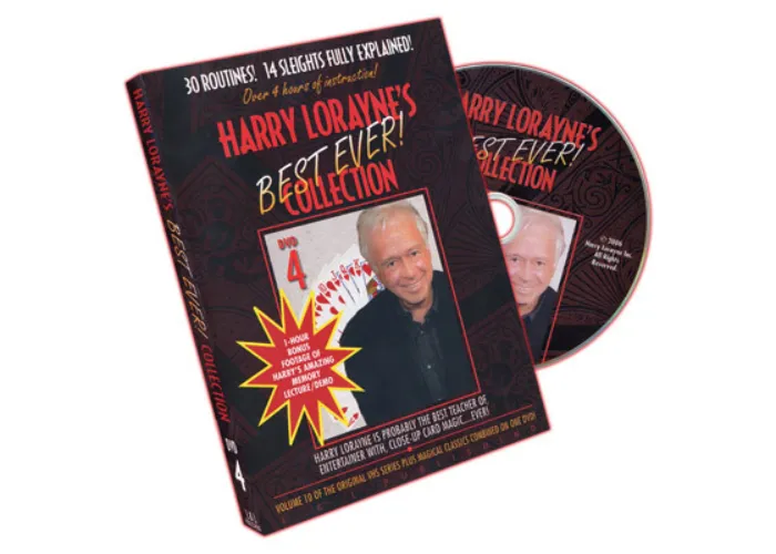 Harry Lorayne's Best Ever Collection Volume 4 by Harry Lorayne - DVD