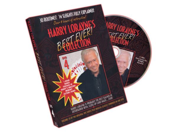 Harry Lorayne's Best Ever Collection Volume 4 by Harry Lorayne - DVD