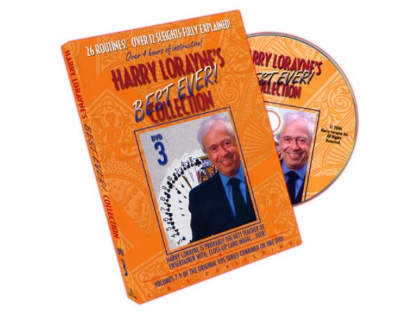 Harry Lorayne's Best Ever Collection Volume 3 by Harry Lorayne - DVD