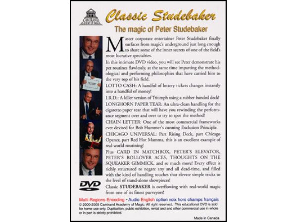 Classic Studebaker by Peter Studebaker - DVD