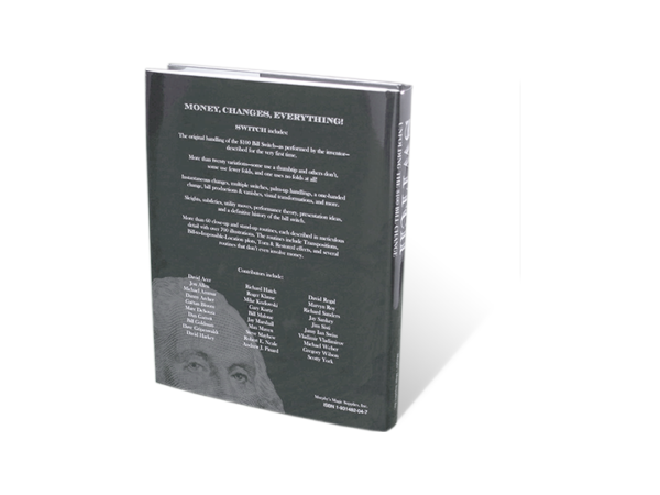 SWITCH - Unfolding The $100 Bill Change by John Lovick - Book