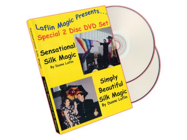 Sensational Silk Magic And Simply Beautiful Silk Magic by Duane Laflin - DVD