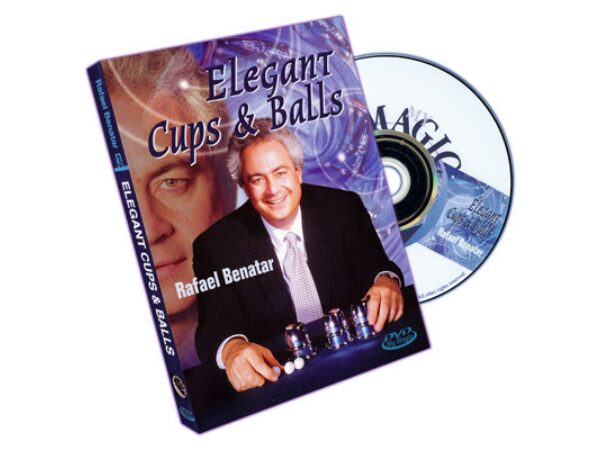 Elegant Cups And Balls by Rafael Benatar - DVD