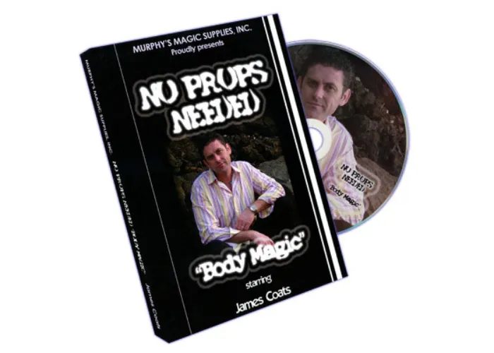 No Props Needed (Body Magic) by James Coats - DVD