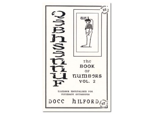 Book Of Numbers Volume Two (Qebhsennuf) by Docc Hilford - Trick