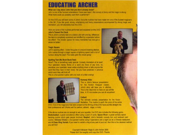 Educating Archer by John Archer - DVD