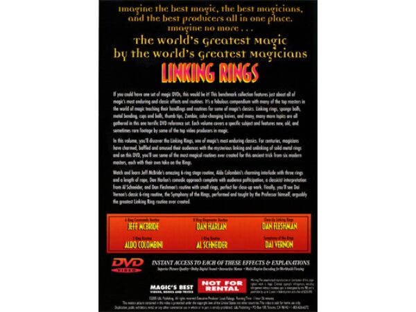 Linking Rings (World's Greatest Magic) - DVD