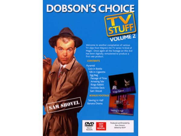 Dobson's Choice TV Stuff Volume 2 by Wayne Dobson - DVD