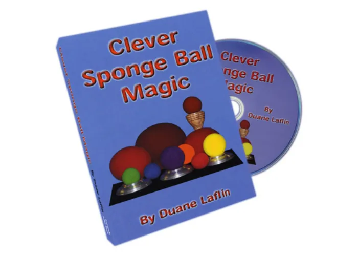 Clever Sponge Ball Magic by Duane Laflin - DVD