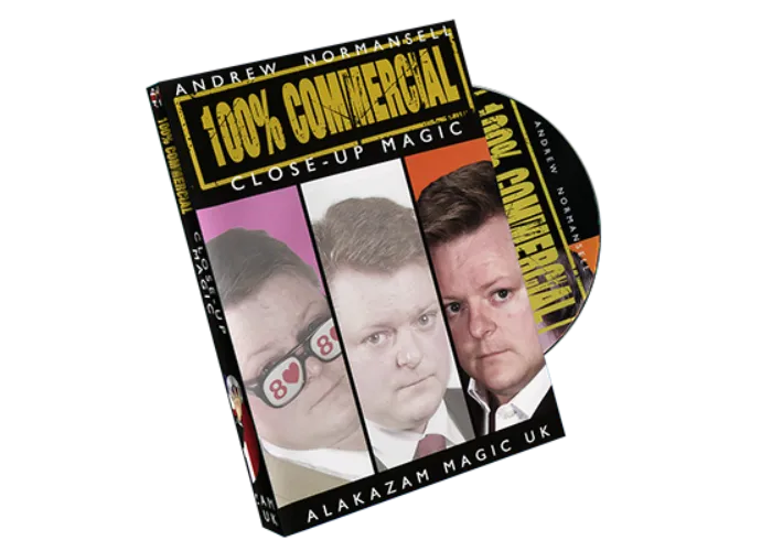 100 Percent Commercial Volume 3 - Close-Up Magic by Andrew Normansell - DVD