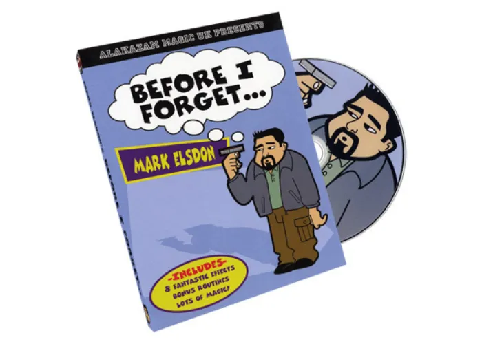 Before I Forget by Mark Elsdon - DVD