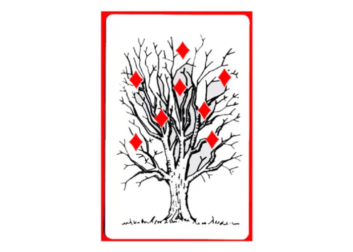 Tree of Diamonds Cards by Royal Magic(1 card= 1 unit) - Trick